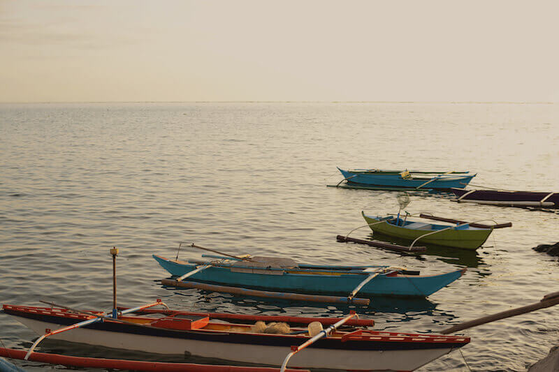 We have Toiled All Night showing fishing boats