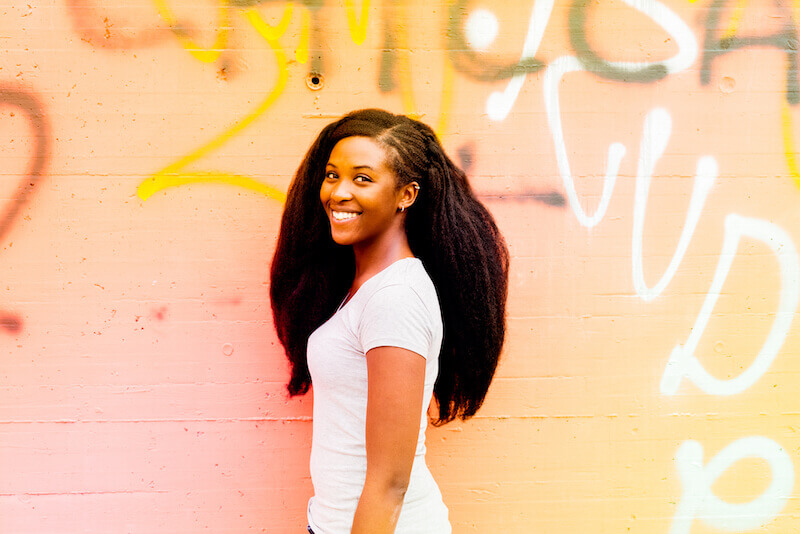 beautiful black girl