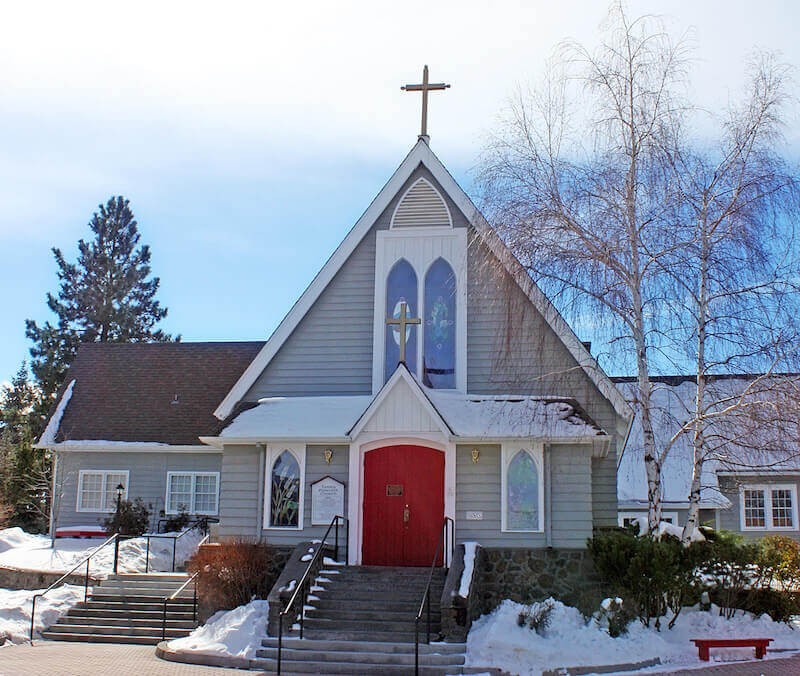 Body of Christ uniting showing a church building
