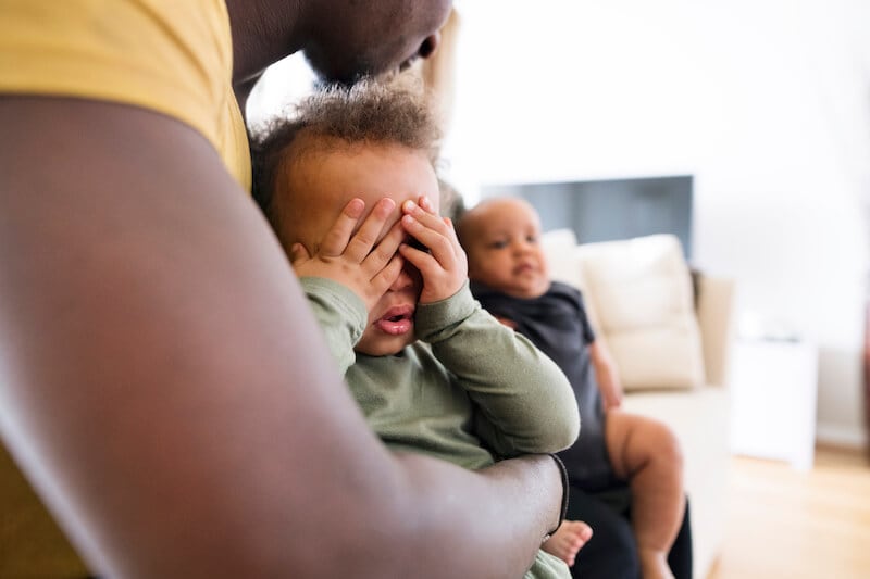 Christ formed in you showing a man and the baby boy