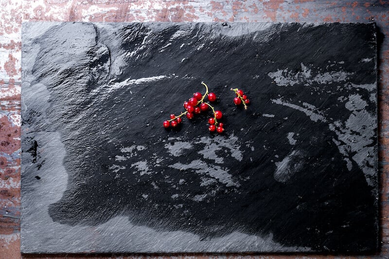 come let us reason together showing a red currant