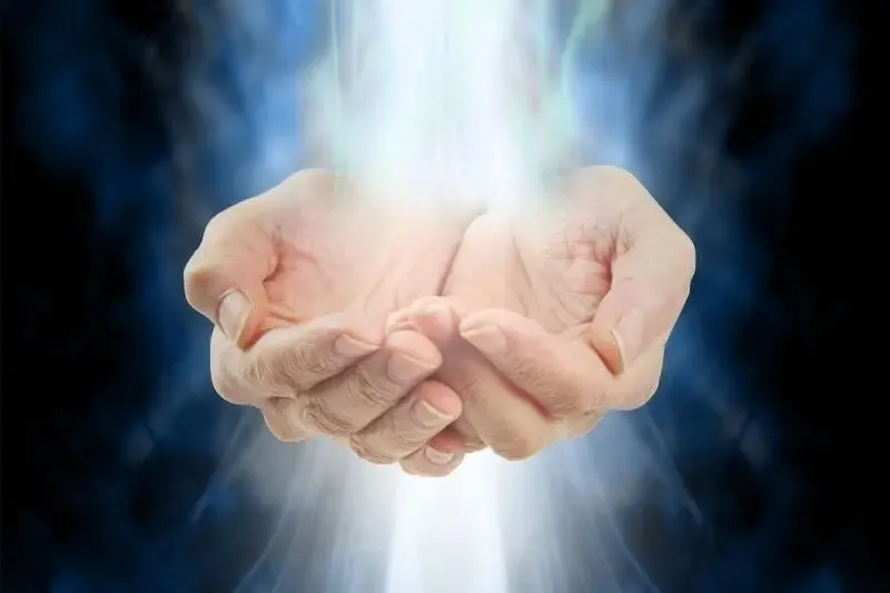 how to receive a revelation of grace showing a man's hands open