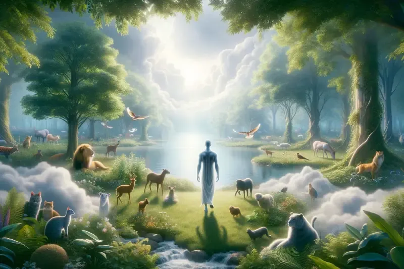 destiny and purpose showing Garden of Eden