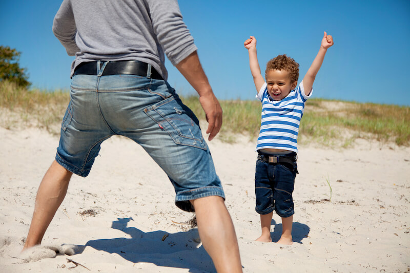 new creation showing a man and the son
