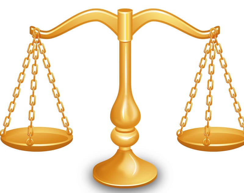 My righteousness is near showing balances