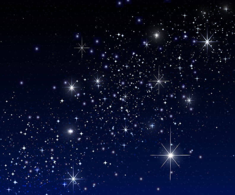 Perceiving God showing the stars