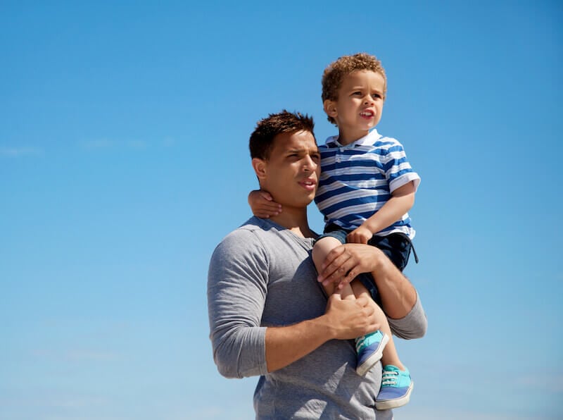 dad and his son, relationship with God explained