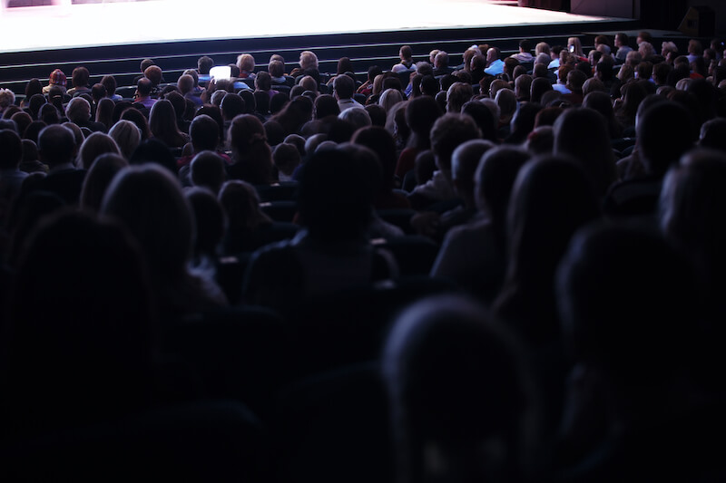 resurrection was not a public event showing a crowd