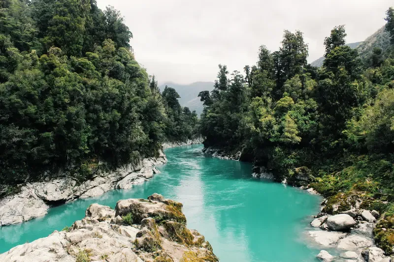 The river of God showing a river that divides