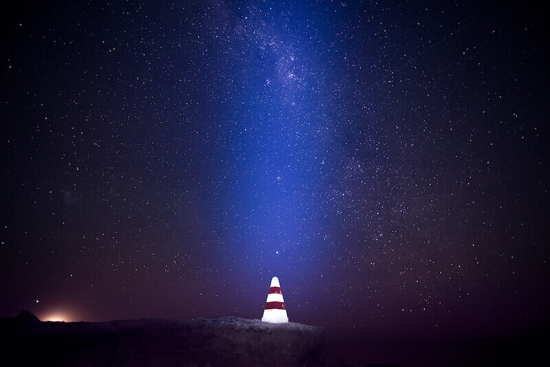 The supernatural showing the night sky