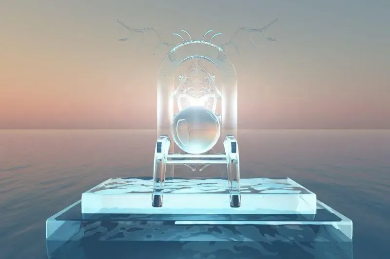 throne room worship showing a throne
