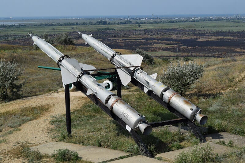 Spiritual warfare showing missiles