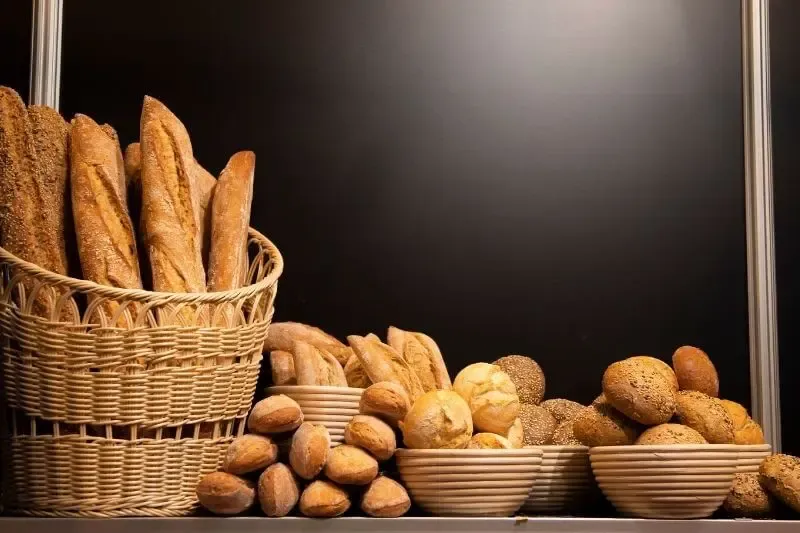 manna showing loaves of bread