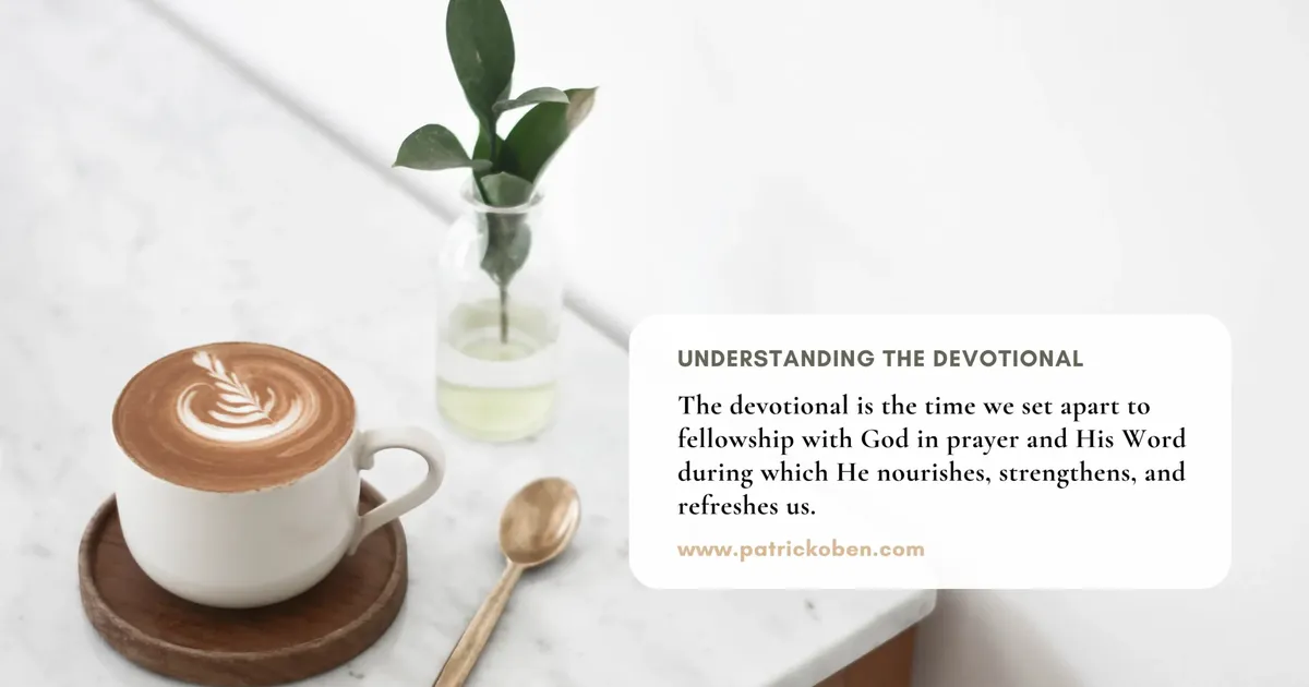 What is a Devotional? | Deshen Ministries
